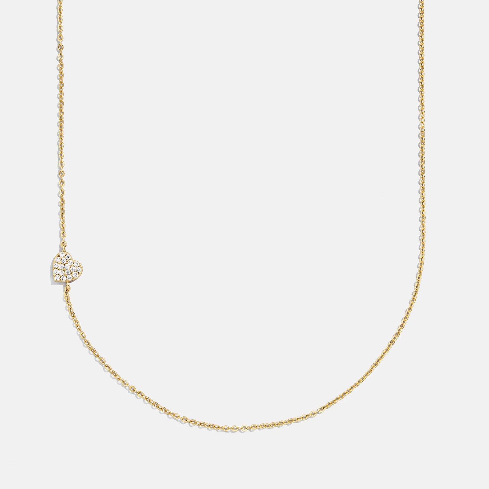 18K Gold Asymmetrical Necklace