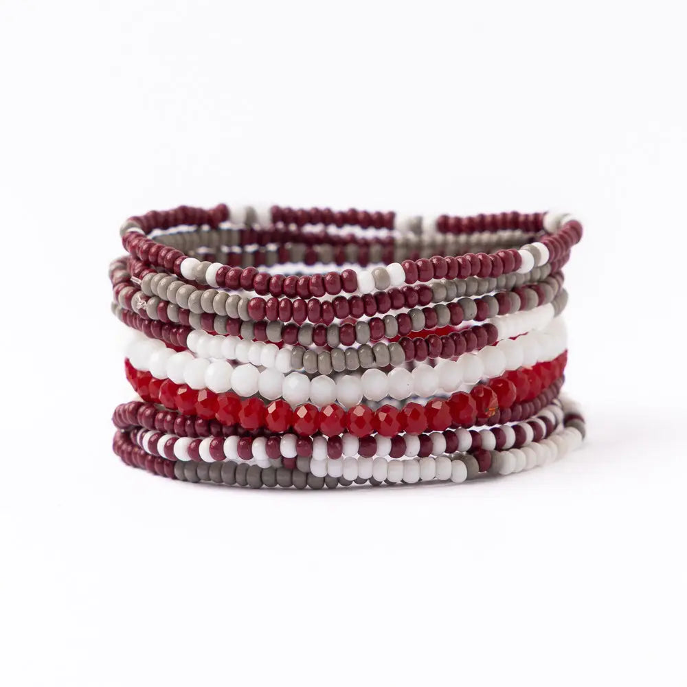 Sage Carded Bracelet Stack