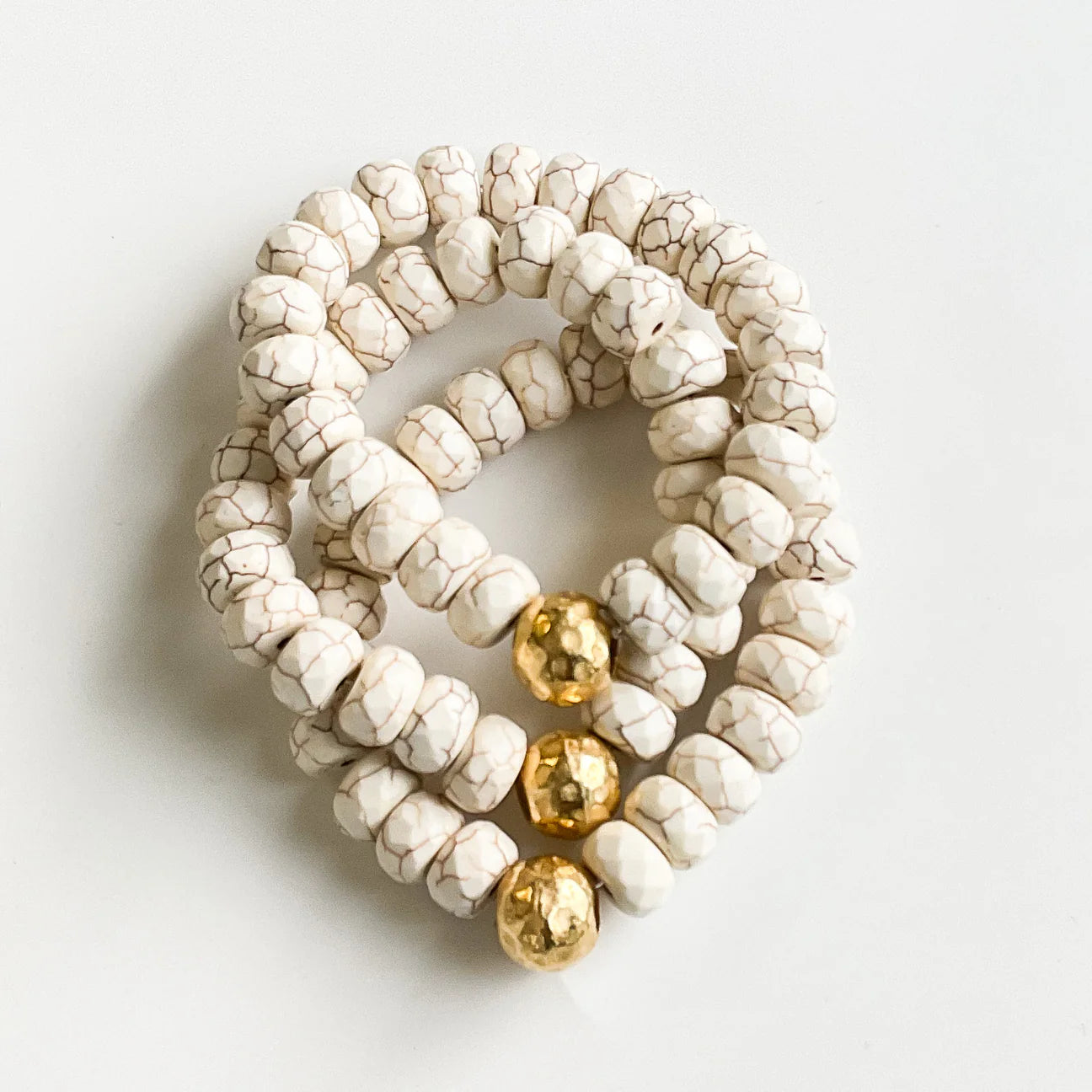 Rondelle Gemstone Bracelet