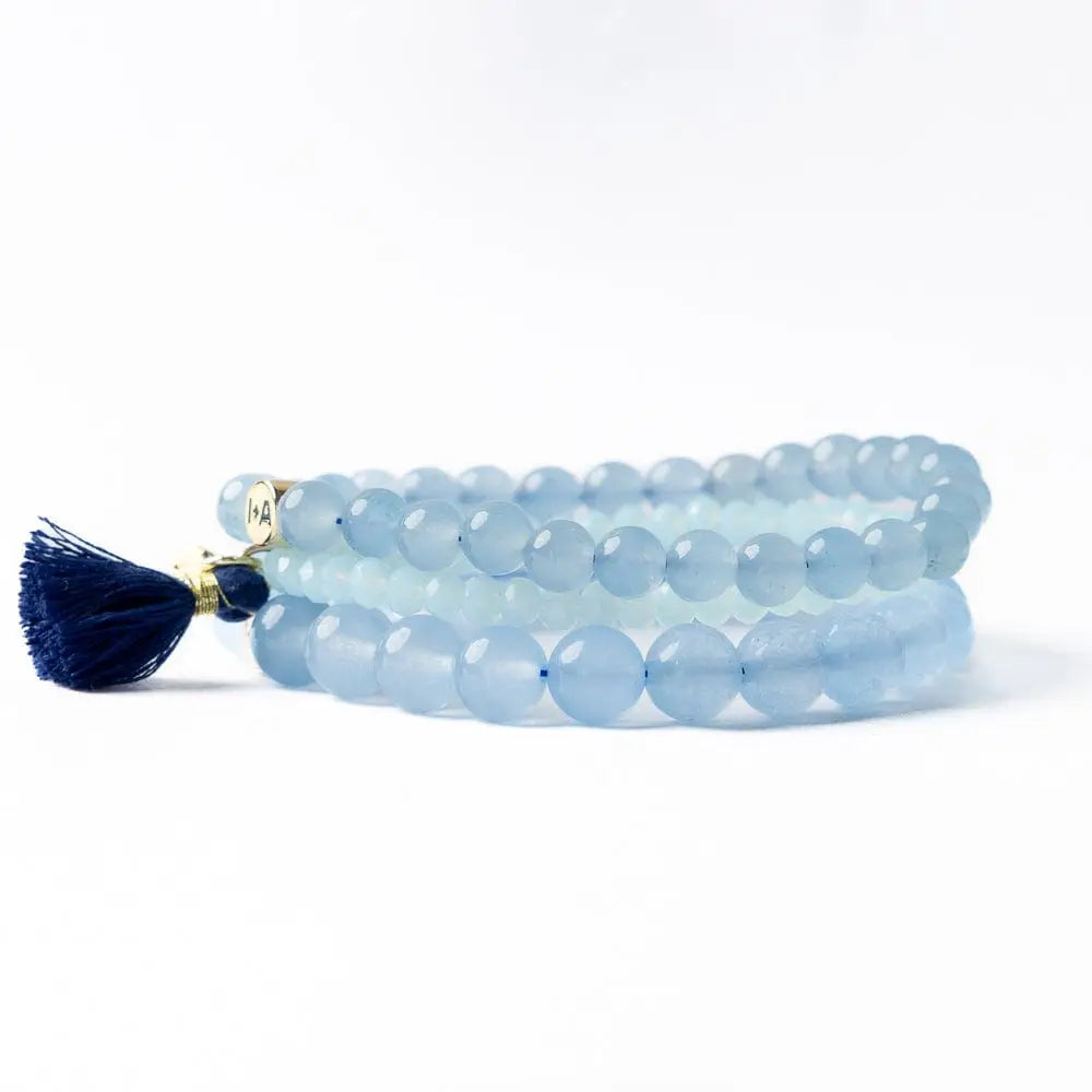 Addison Glass Stretch Bracelets (Set of 3)