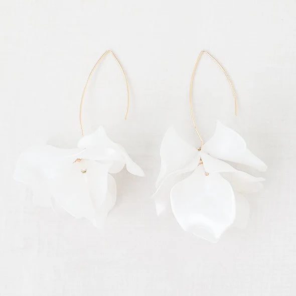 Hyacinth Tiered Marquis Earrings