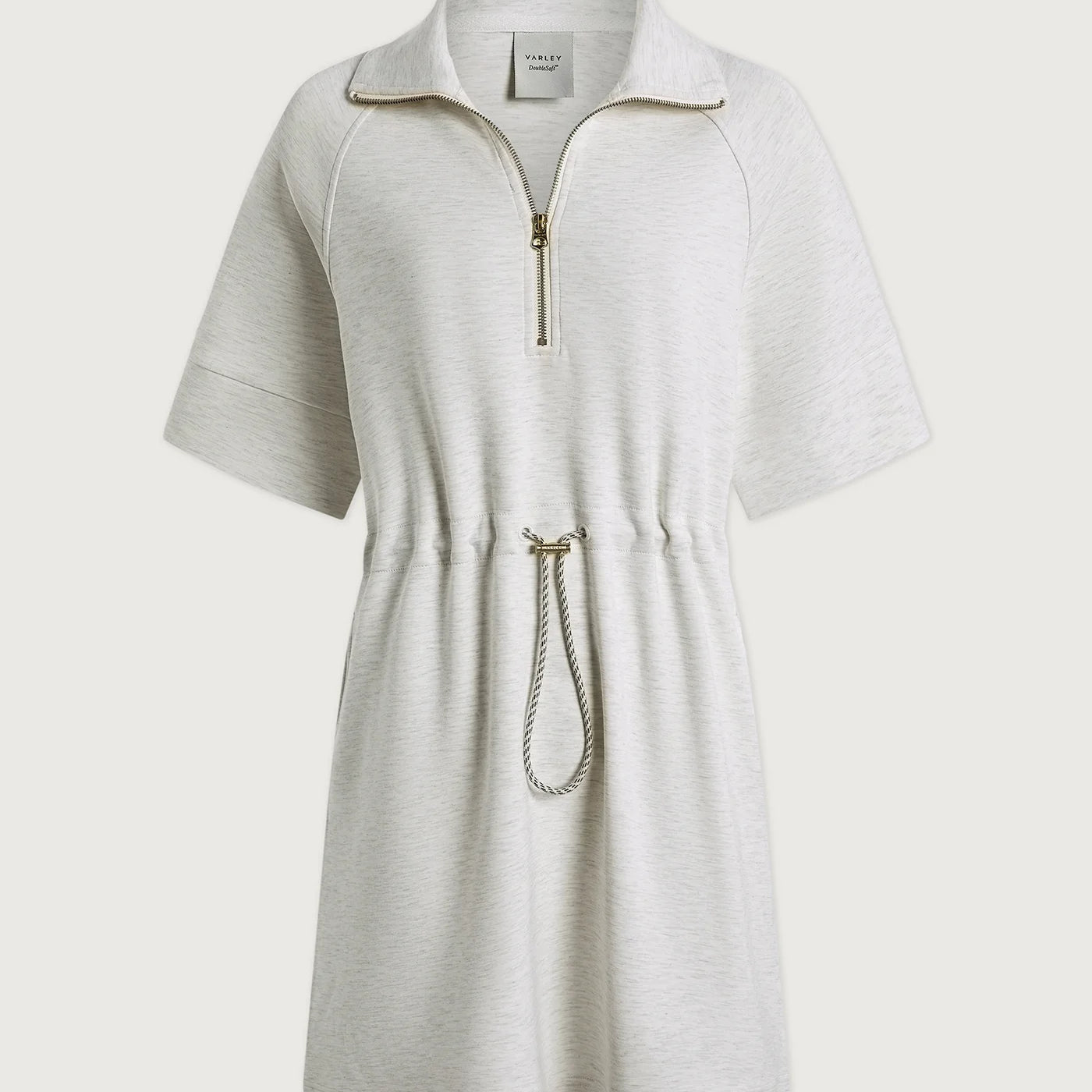Varley Paisley Half Zip Dress