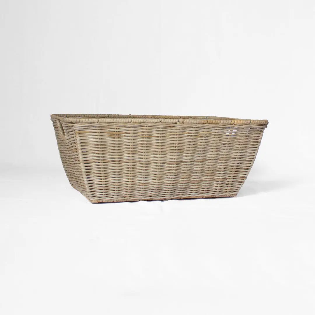 Wicker Tapered Storage Basket