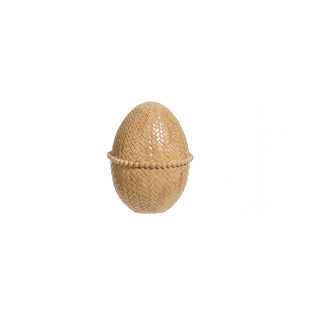 Faux Woven Egg