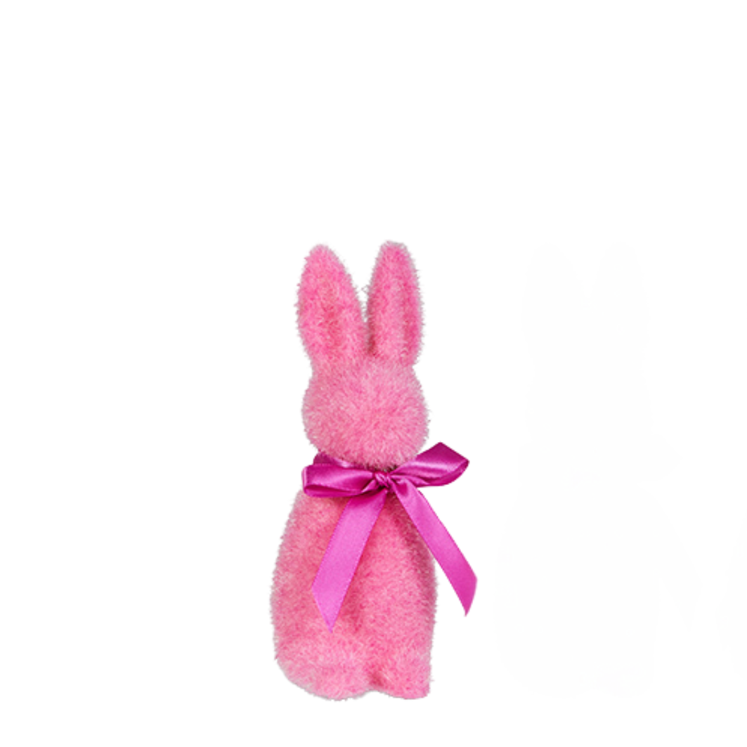 Sherbert Flocked Bunny