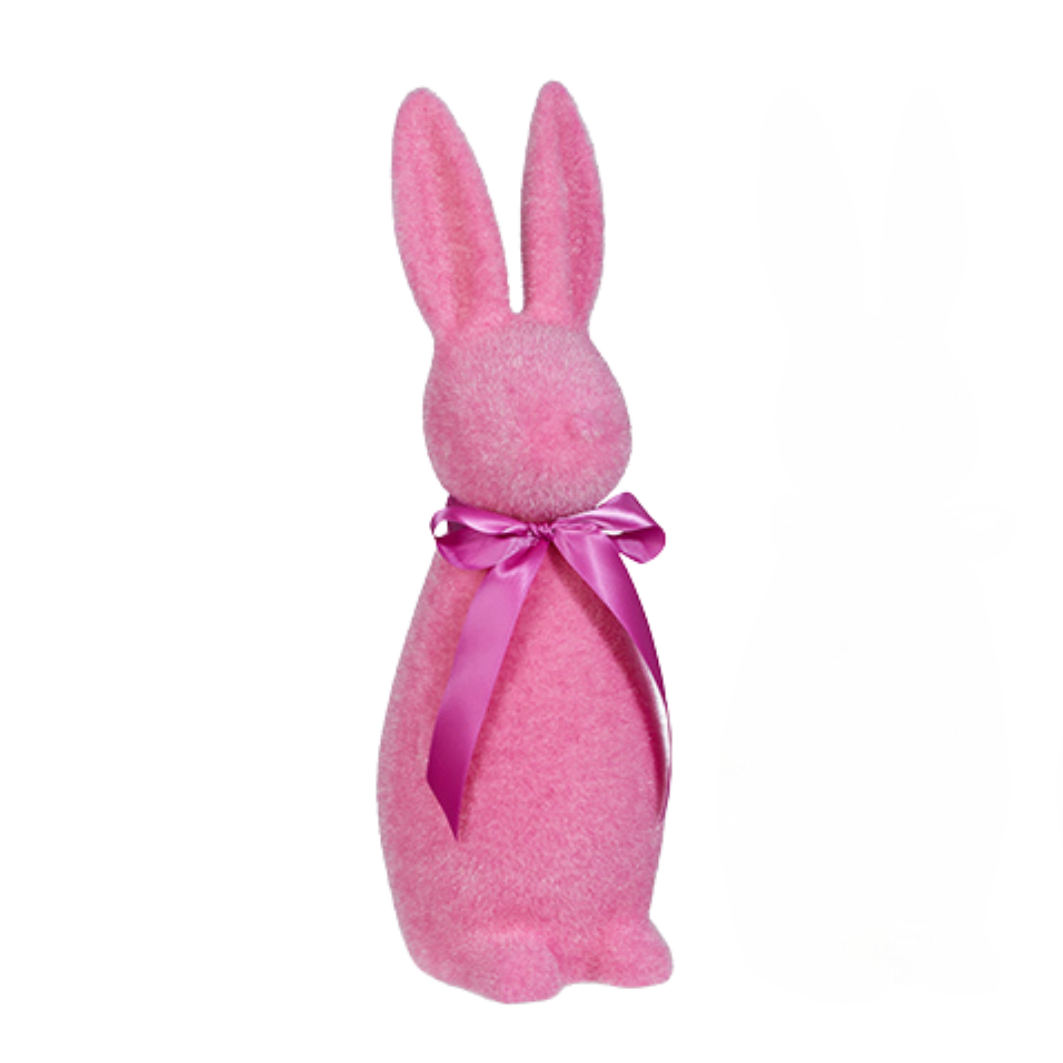 Sherbert Flocked Bunny