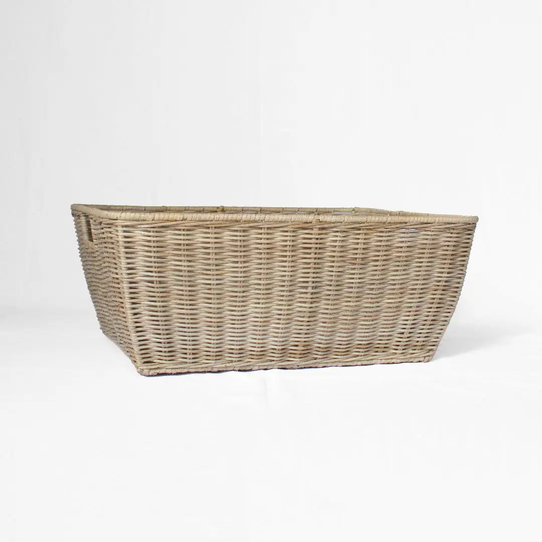 Wicker Tapered Storage Basket