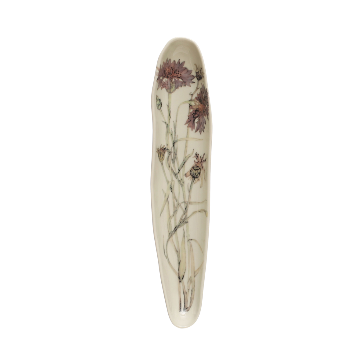 Stoneware Floral Platter