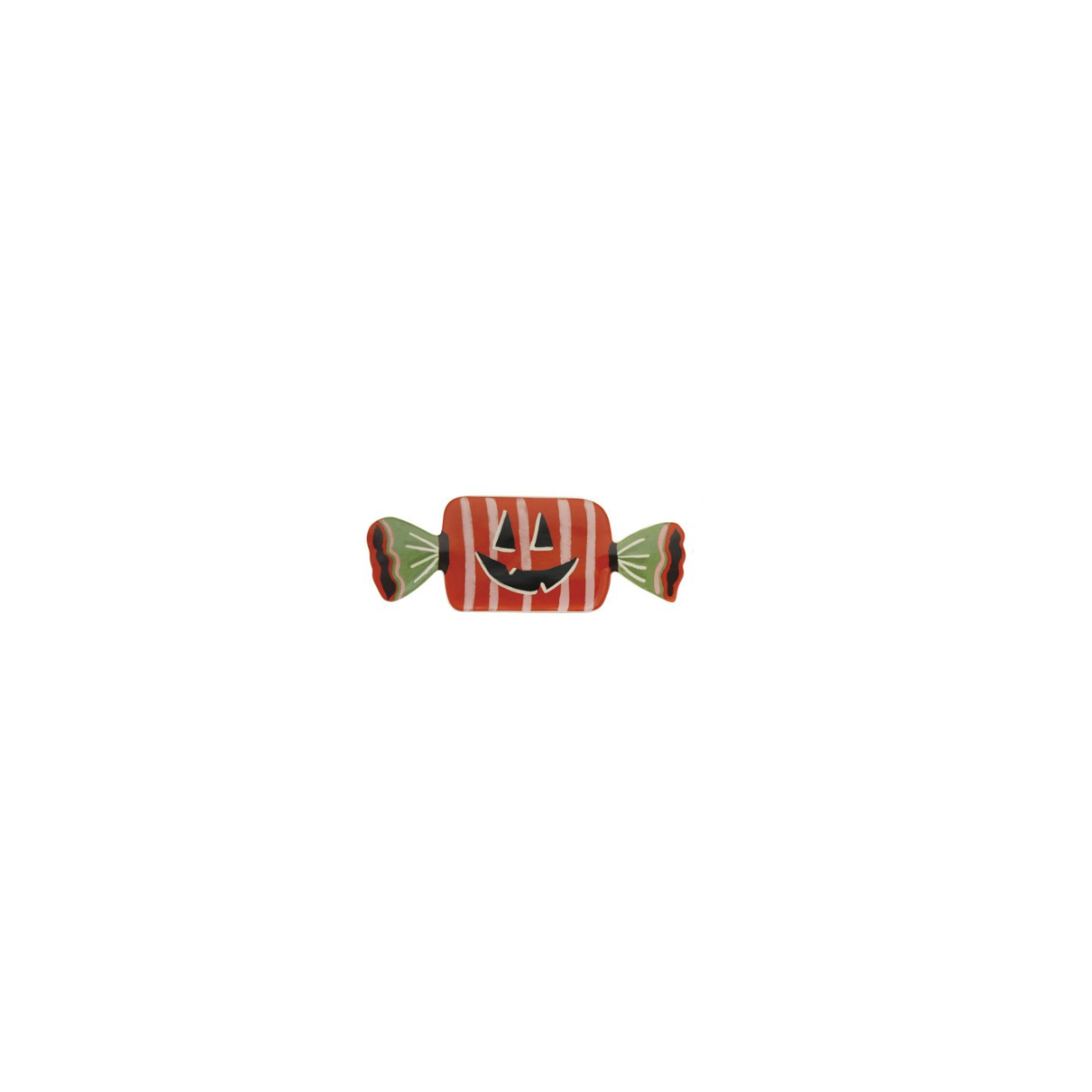 Stoneware Halloween Candy Shaped Platters