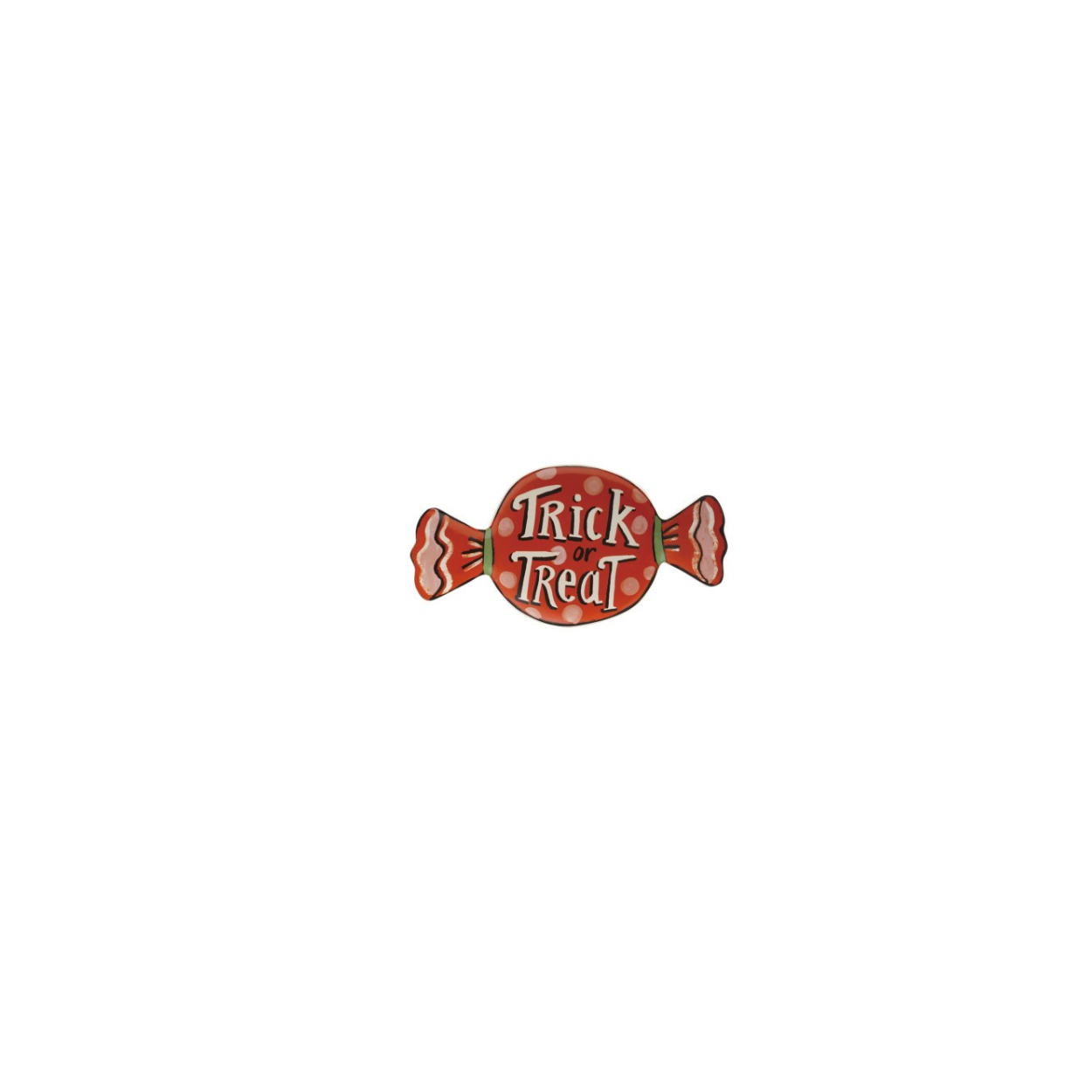 Stoneware Halloween Candy Shaped Platters