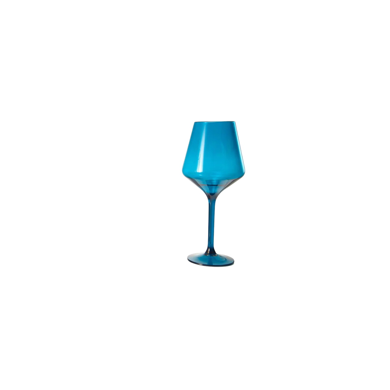 Acrylic Pastel Colored Wine Glass