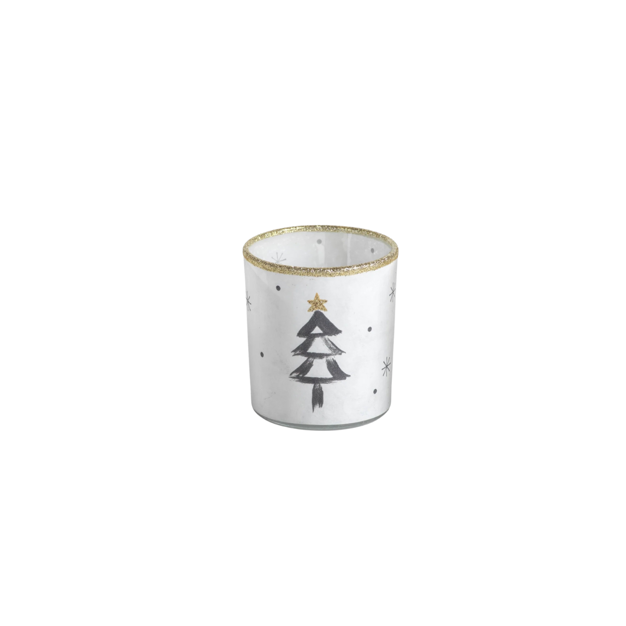 Tree Glass Tealight Holder