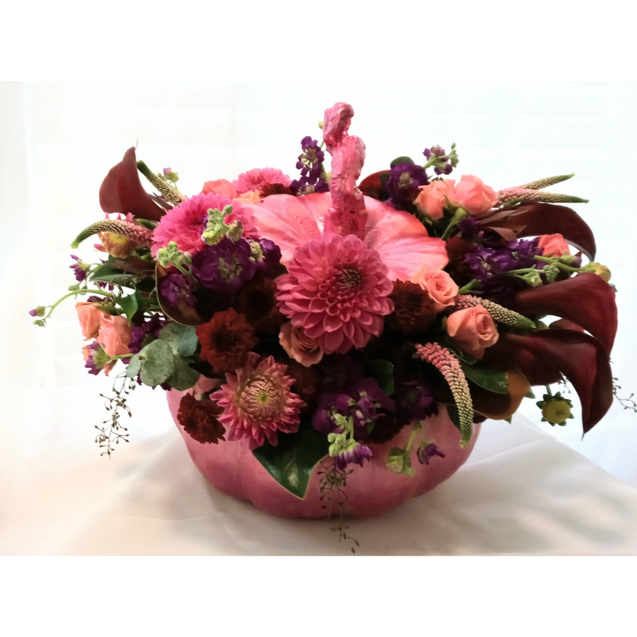 Pumpkin Floral Arrangements by Design Explored Florals