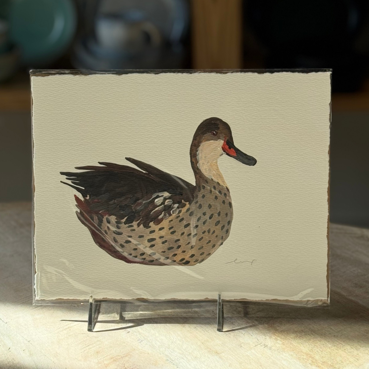 LELLO CO. Large Duck Watercolor Paintings