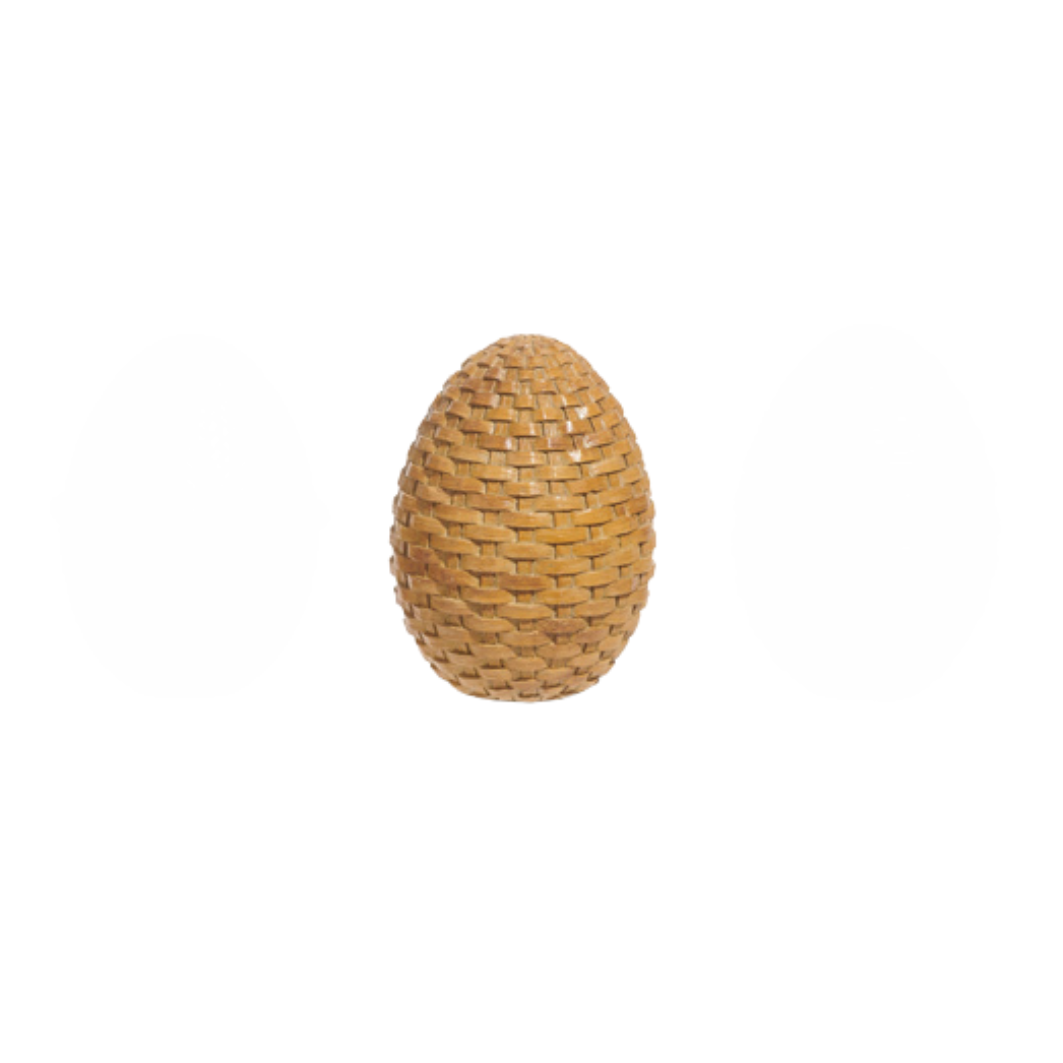 Faux Woven Egg