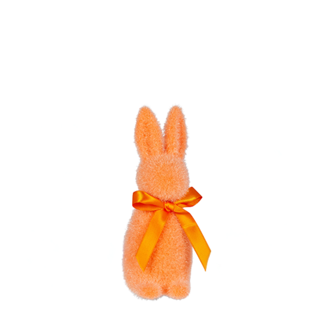 Sherbert Flocked Bunny