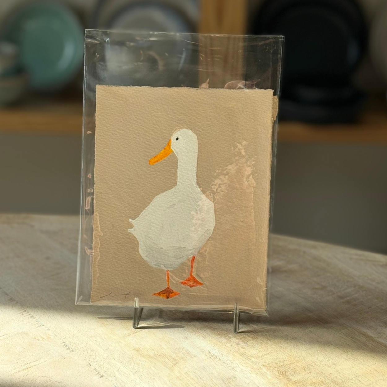 LELLO CO. Small Duck Watercolor Paintings