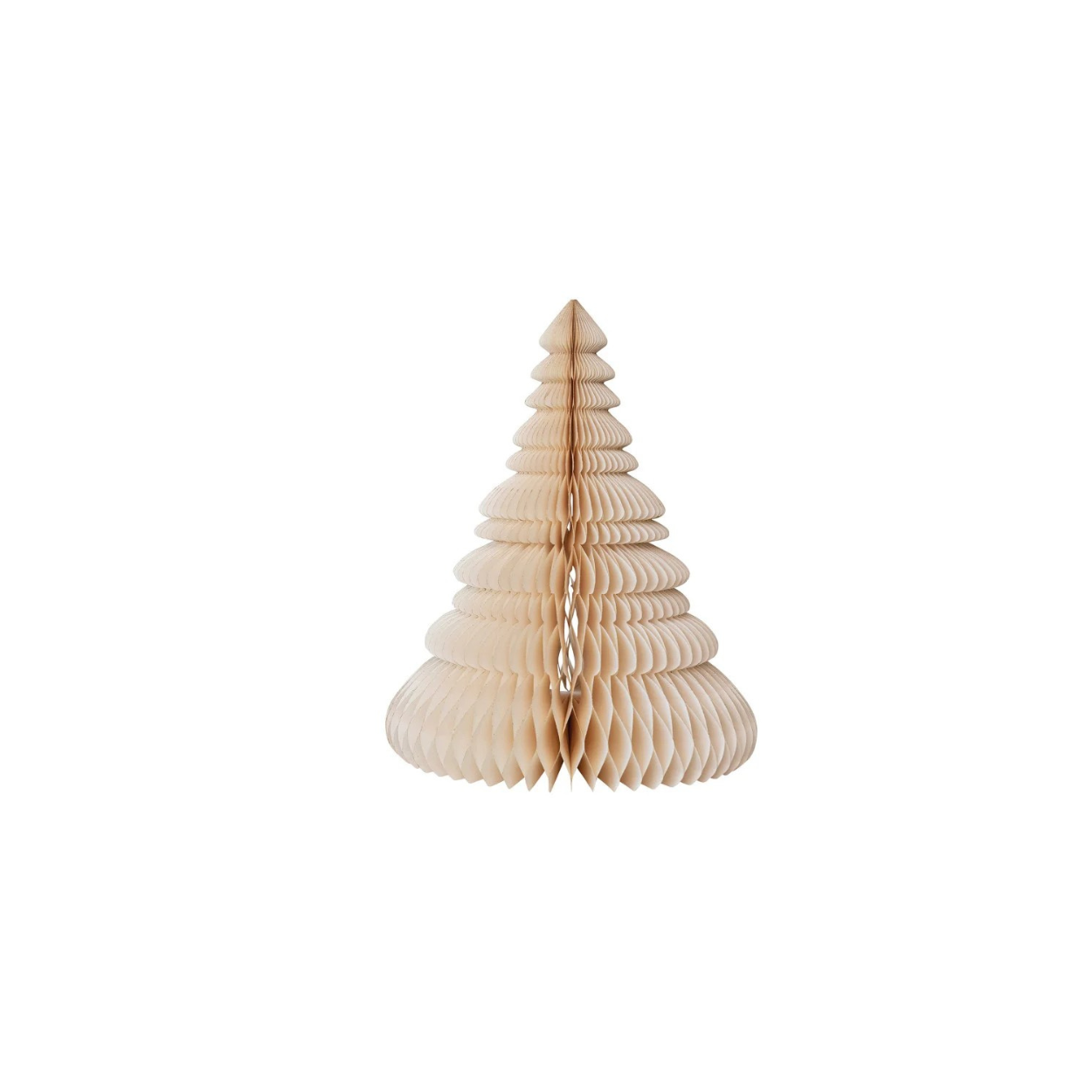 Folding Honeycomb Trees w. Gold Glitter