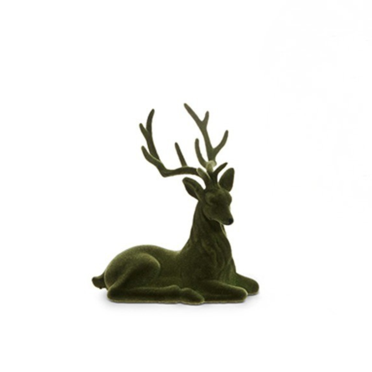 15" Velvet Flocked Deer