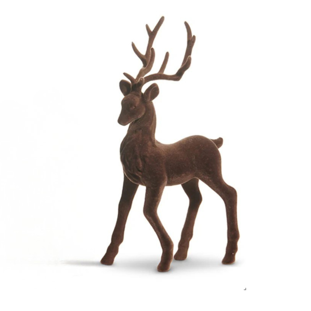 15" Velvet Flocked Deer