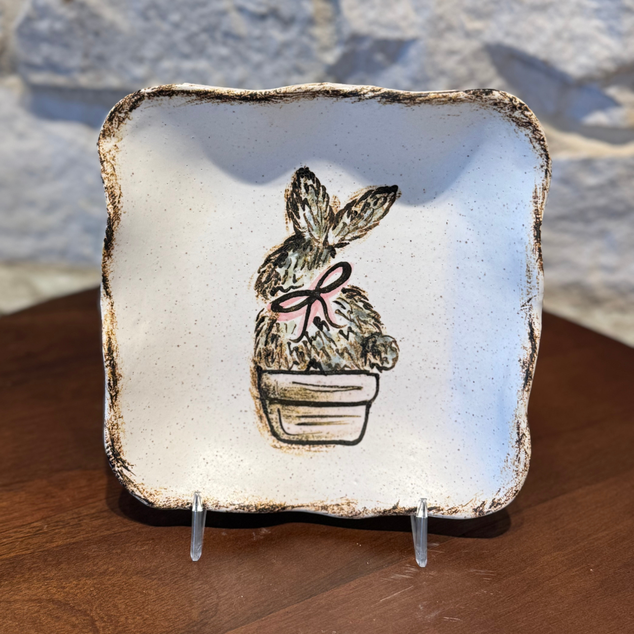 Etta B Topiary Dish