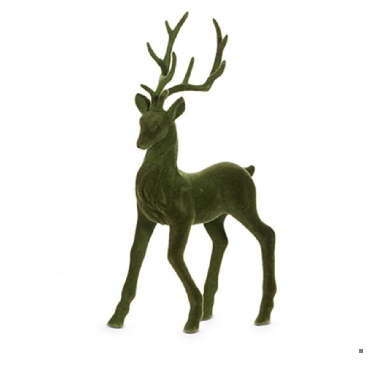 15" Velvet Flocked Deer