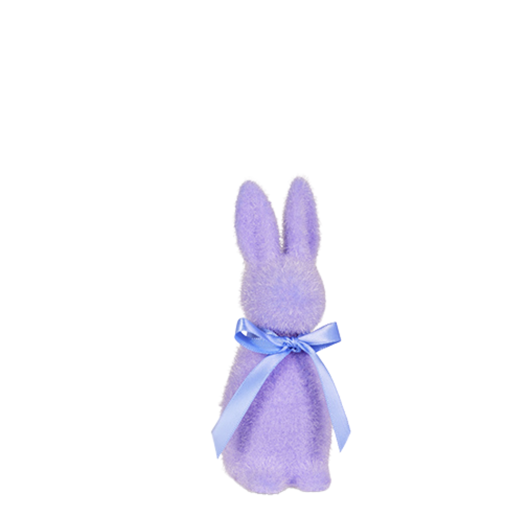 Sherbert Flocked Bunny