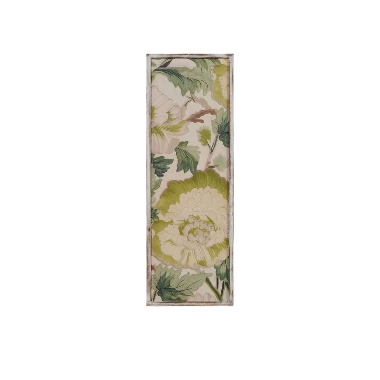 Green Garden Carved Wall Art