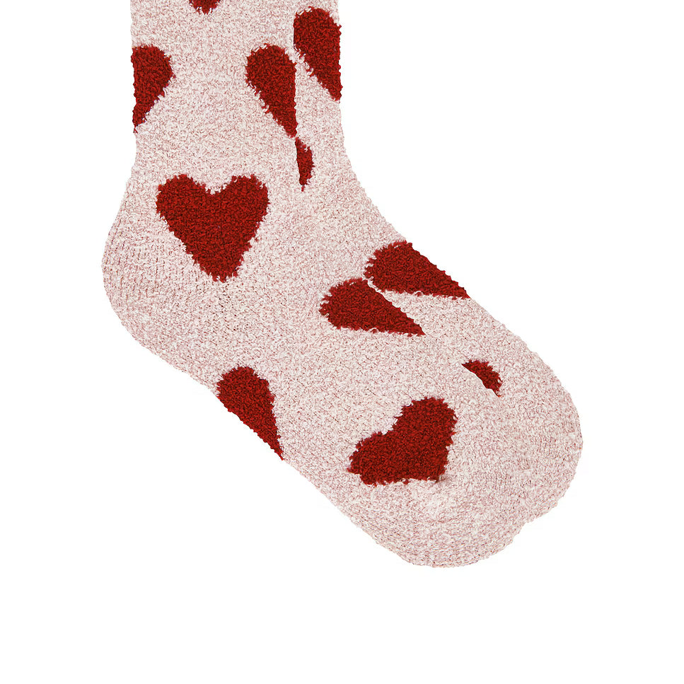 Barefoot Dreams ™ CozyChic Heart Print Socks
