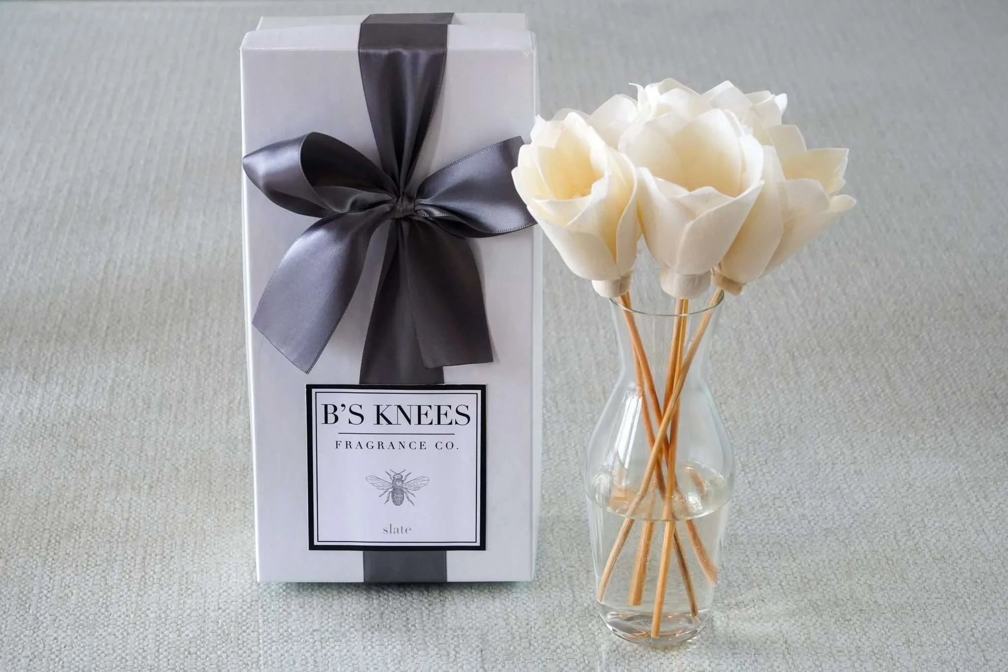 B's Knees Slate Natural Reed Diffuser - Thumbnail 3