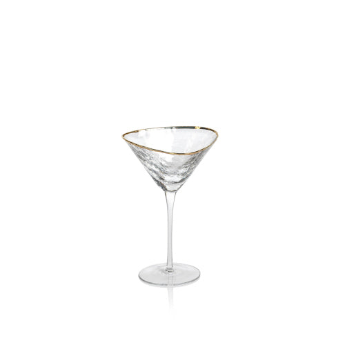 Aperitivo Triangular Martini Glass