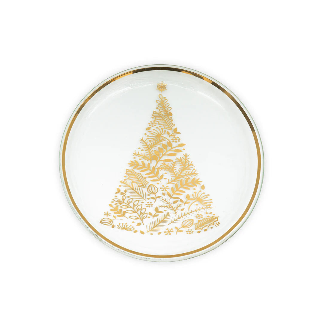 Annieglass Annual Christmas Tree Plate