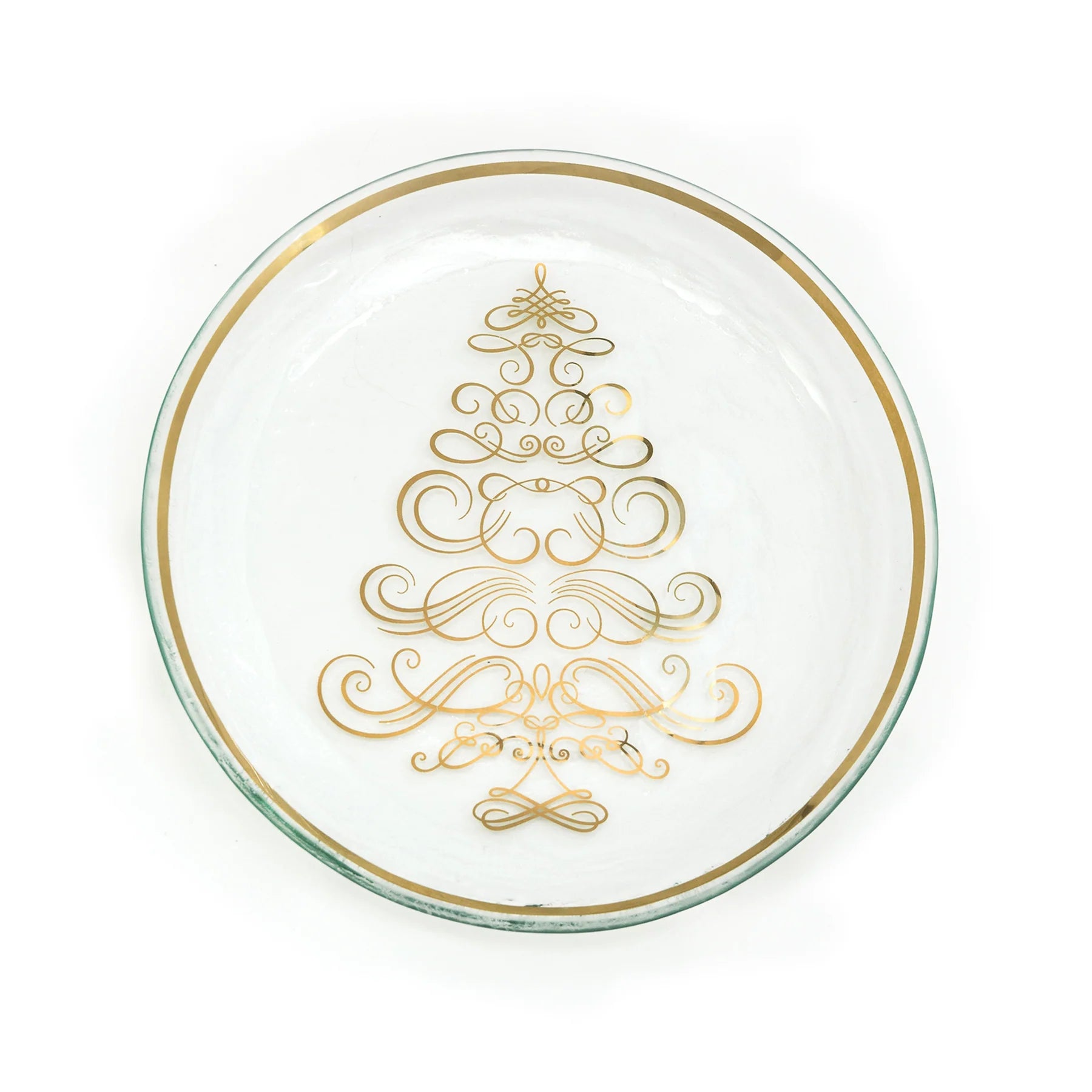 Annieglass Annual Christmas Tree Plate