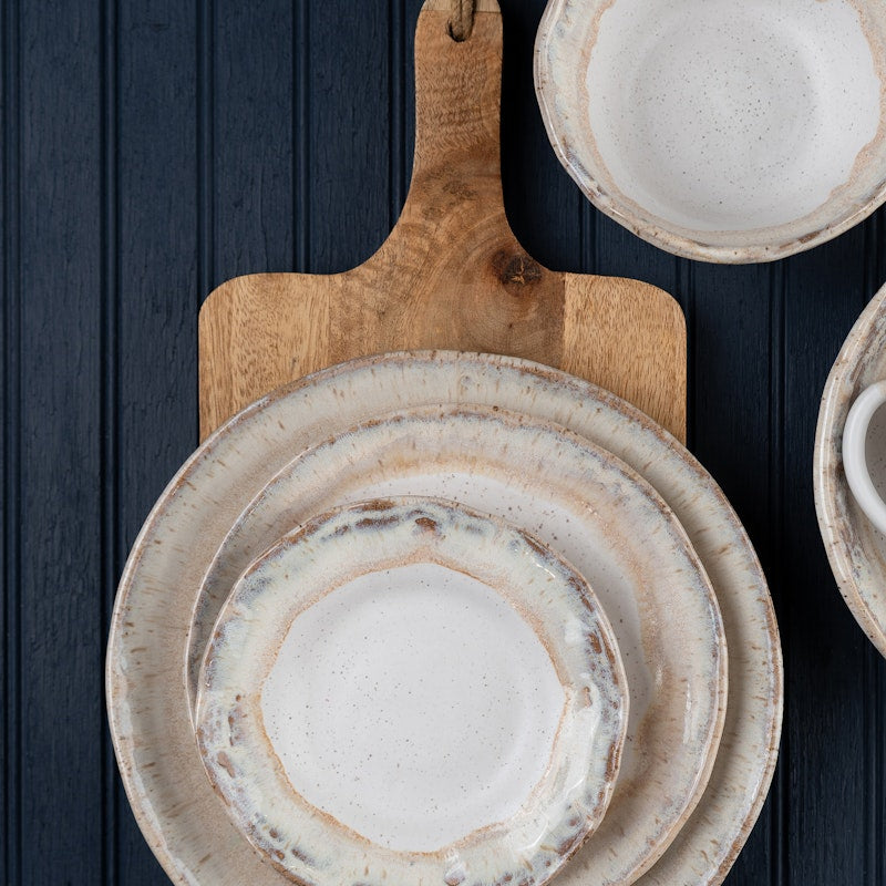 Etta B Rimmed Crimped Salad Plate
