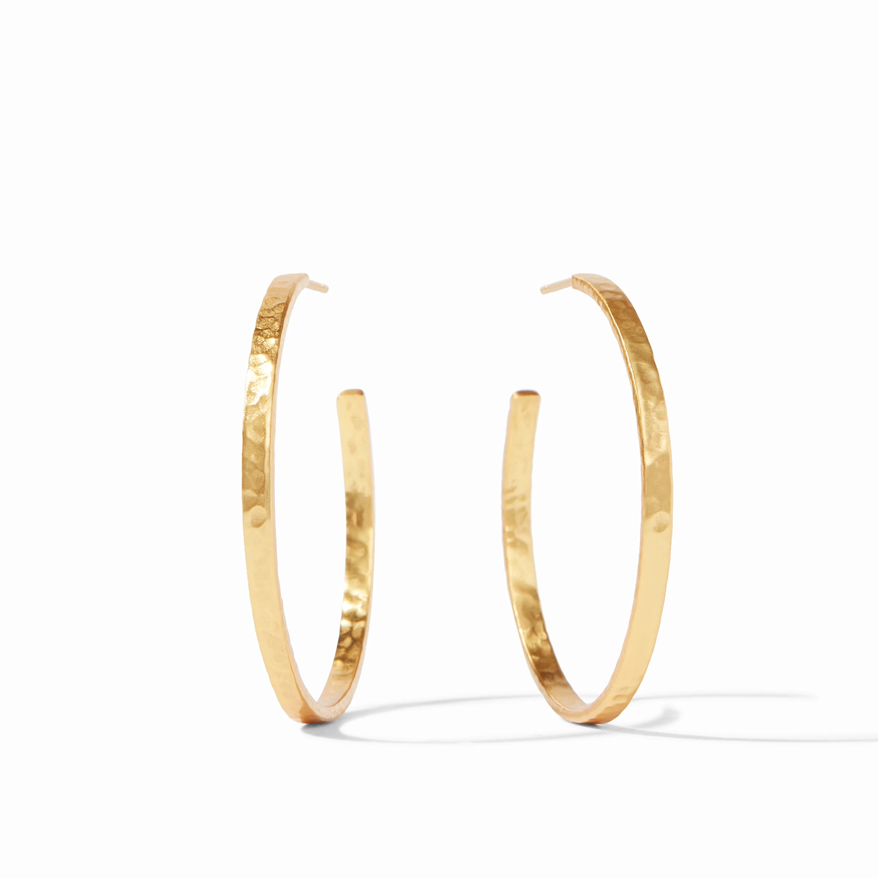 Julie Vos Gold Crescent Hoop