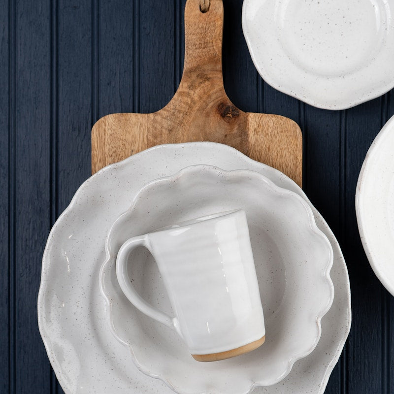 Etta B Rimmed Crimped Salad Plate