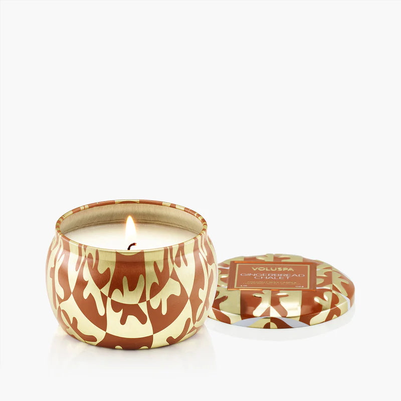 Voluspa Holiday Mini Candle Tin