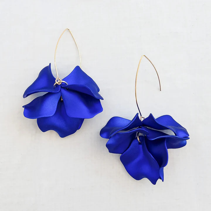 Hyacinth Tiered Marquis Earrings