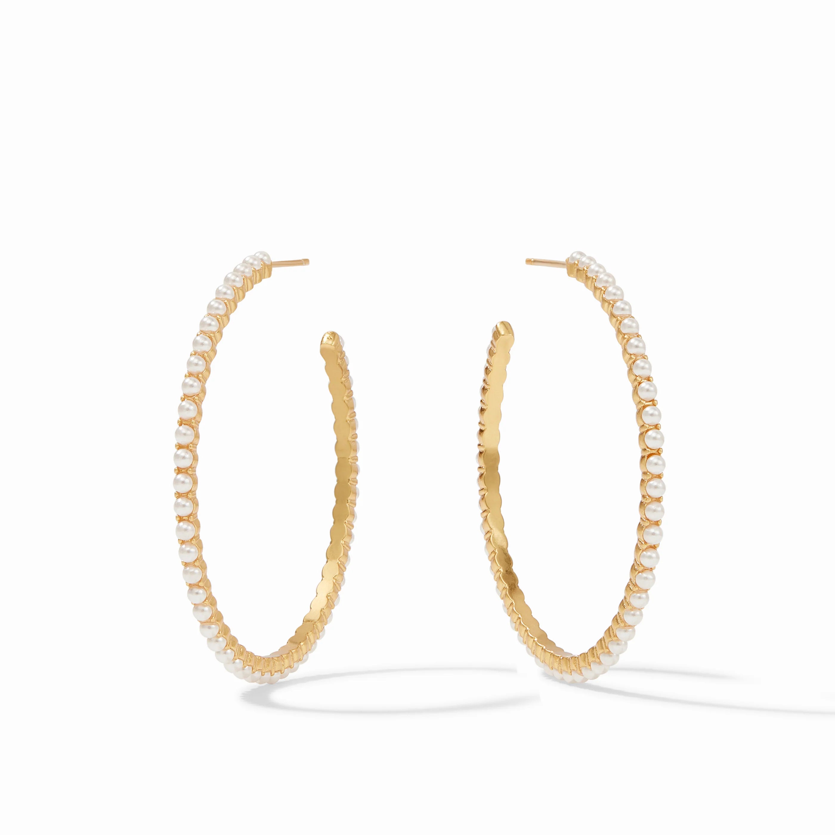 Julie Vos Gold Juliet Hoop
