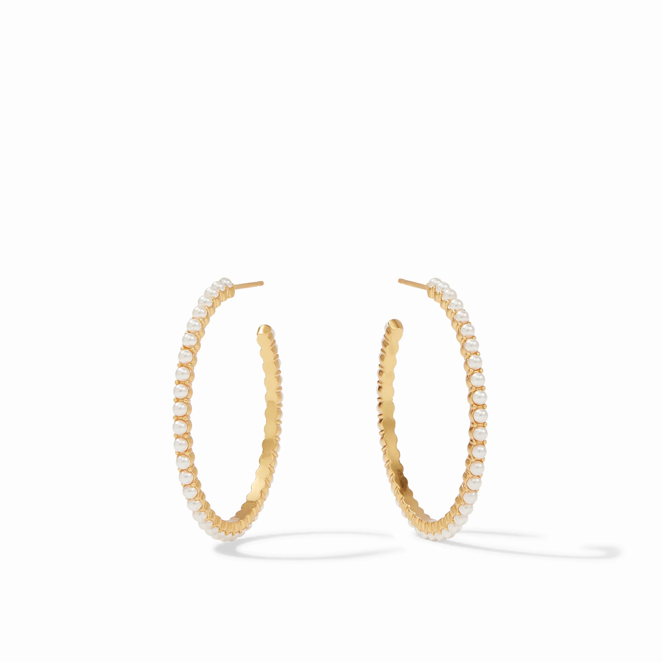Julie Vos Gold Juliet Hoop