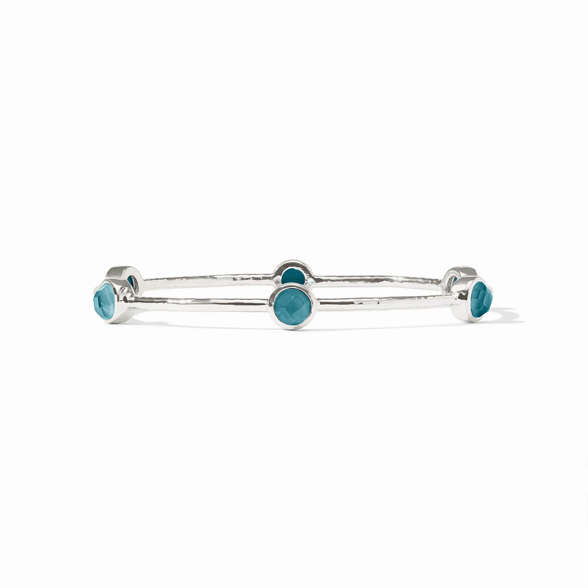 Julie Vos Silver Milano Luxe Bangle