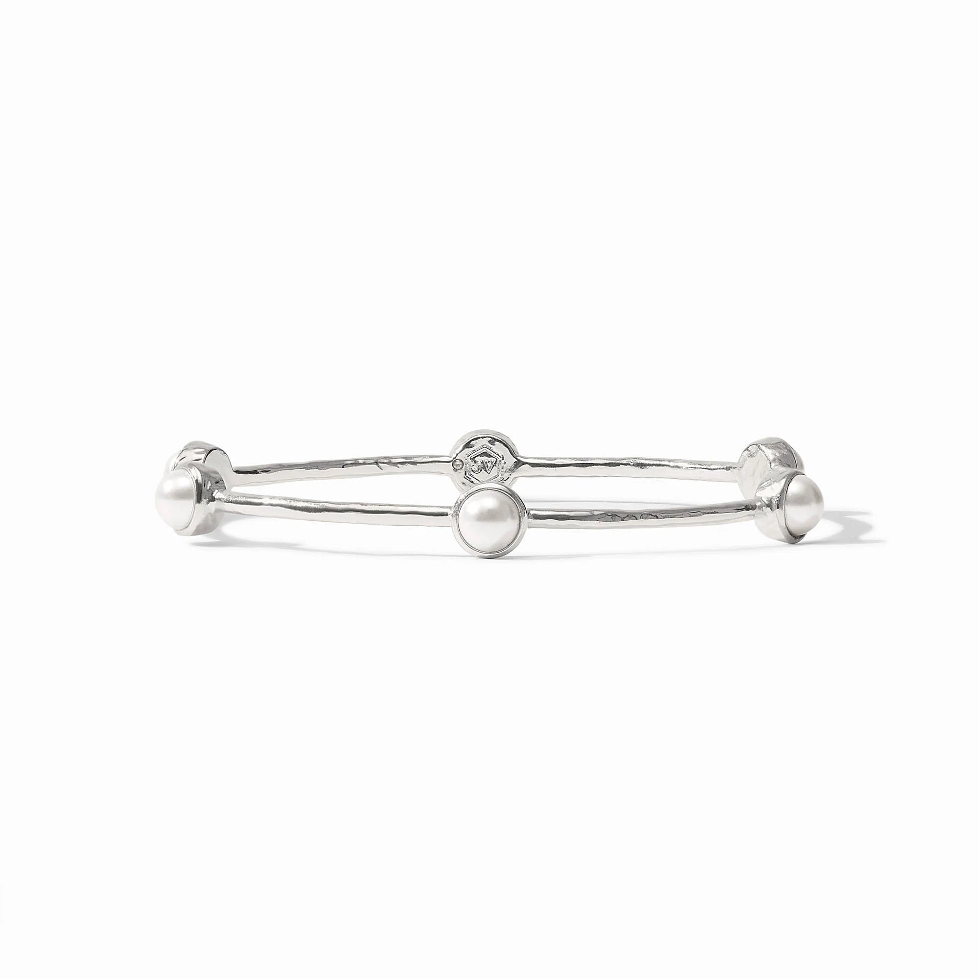 Julie Vos Silver Milano Luxe Bangle