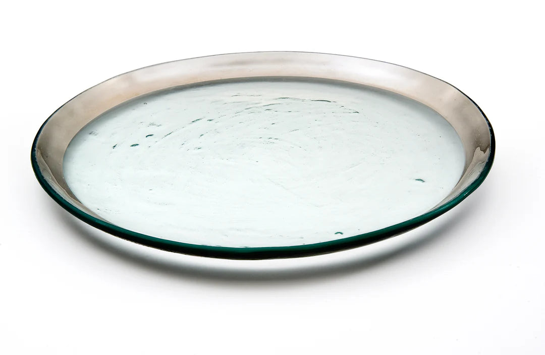 Annieglass Roman Antique Buffet Plate