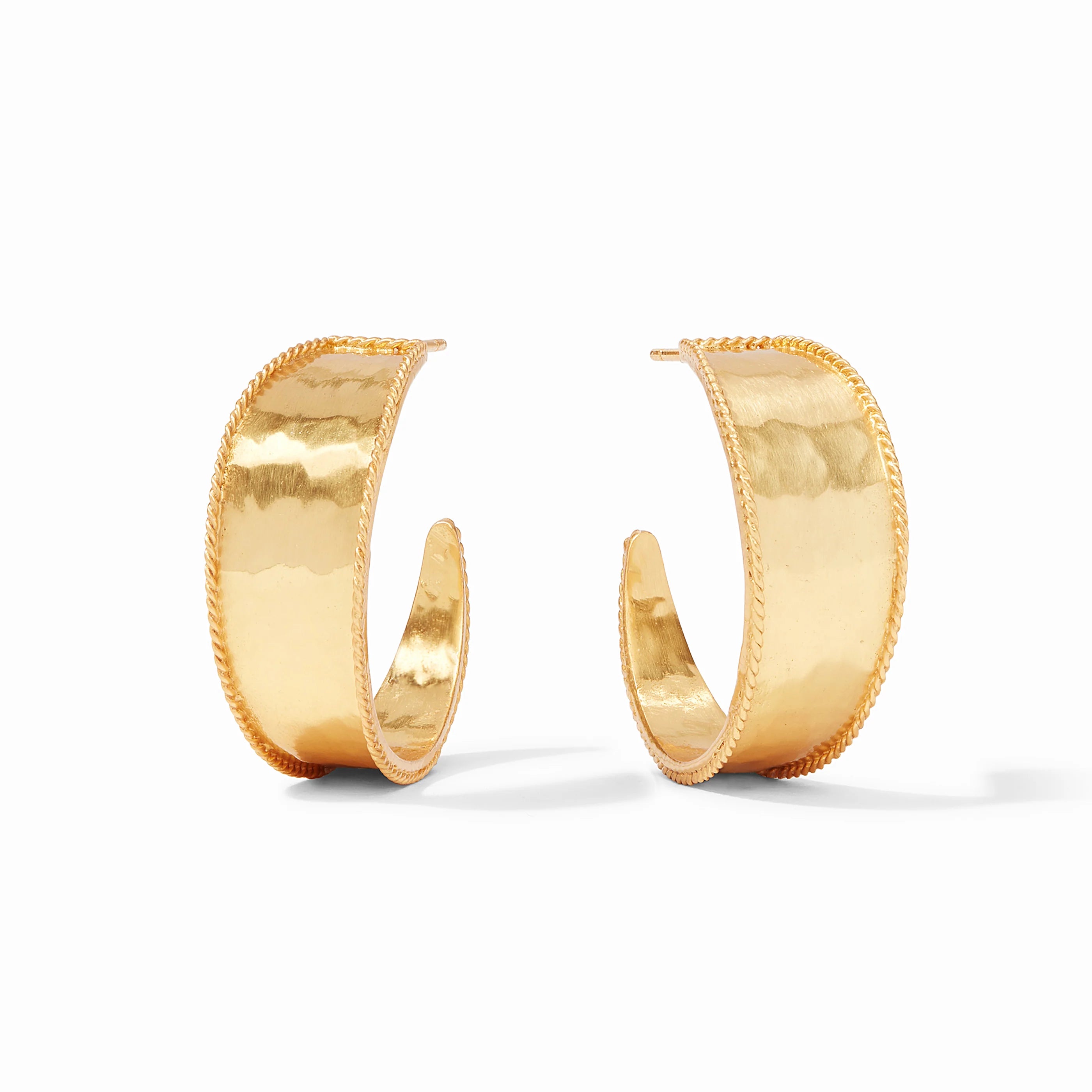 Julie Vos Gold Savoy Hoop