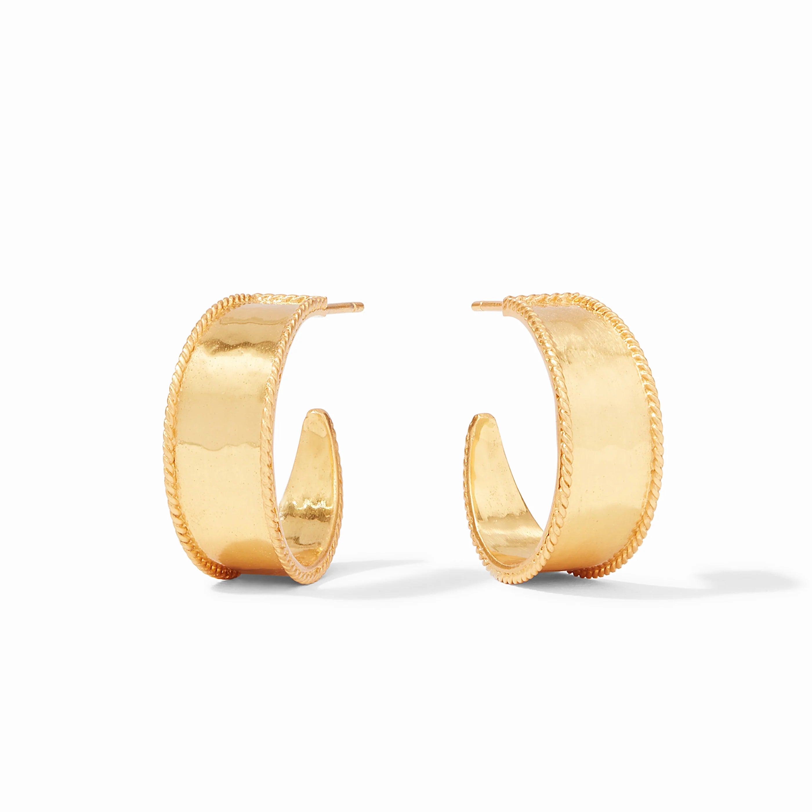 Julie Vos Gold Savoy Hoop