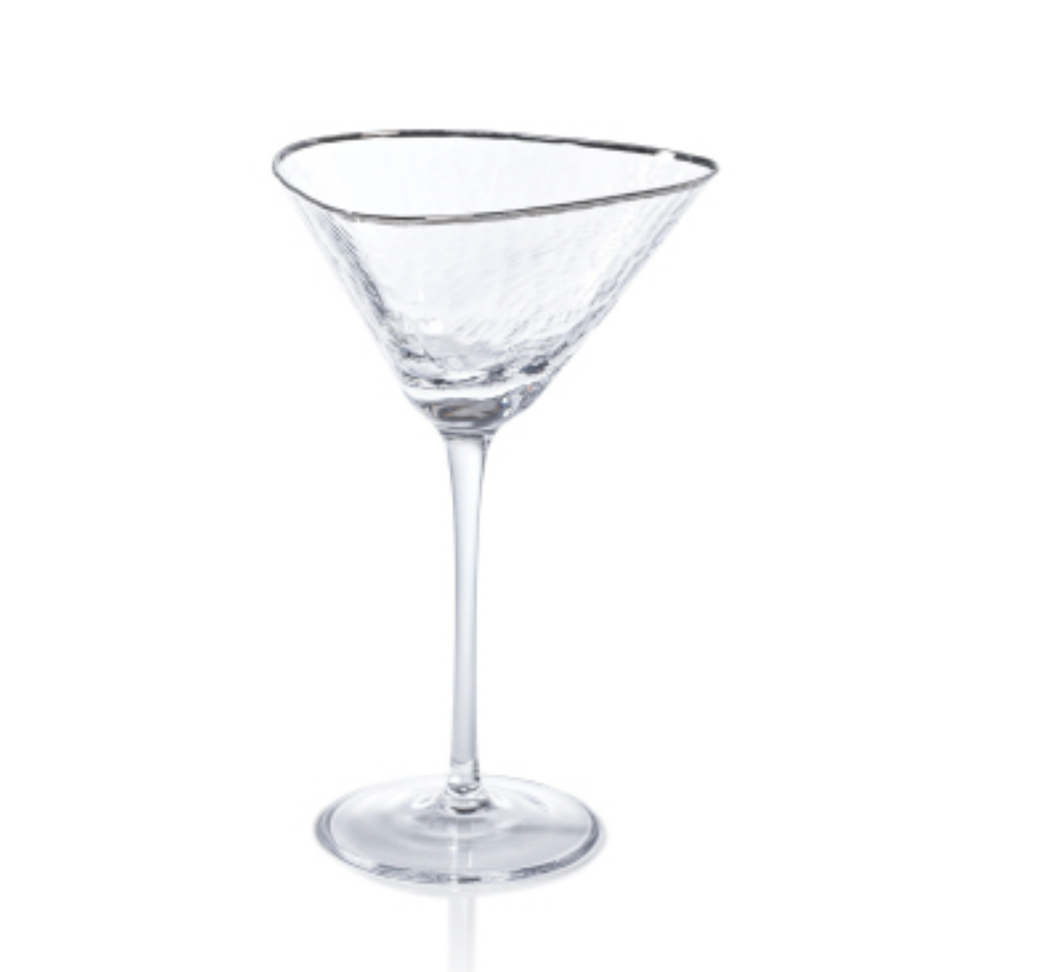 Aperitivo Triangular Martini Glass