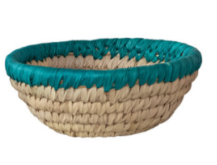 Decorative Small Hand-Woven Basket