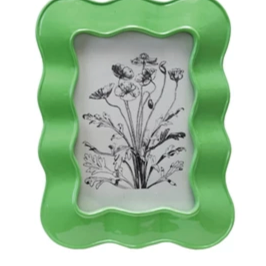 Resin Wavy Photo Frame