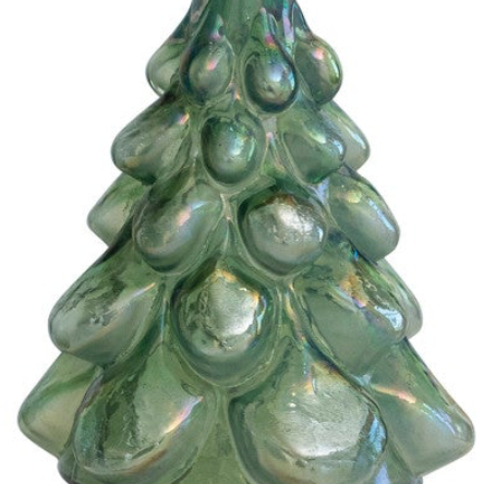 Embossed Mercury Glass Tree