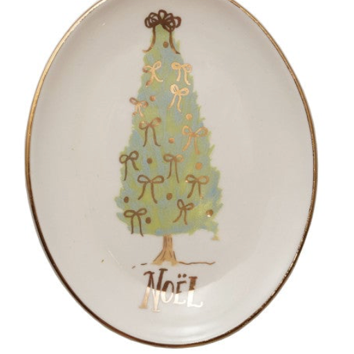 Emily Little Oval Stoneware Dish